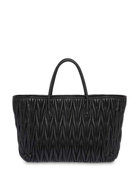 miu miu matelasse tote review|cost of a miu bags.